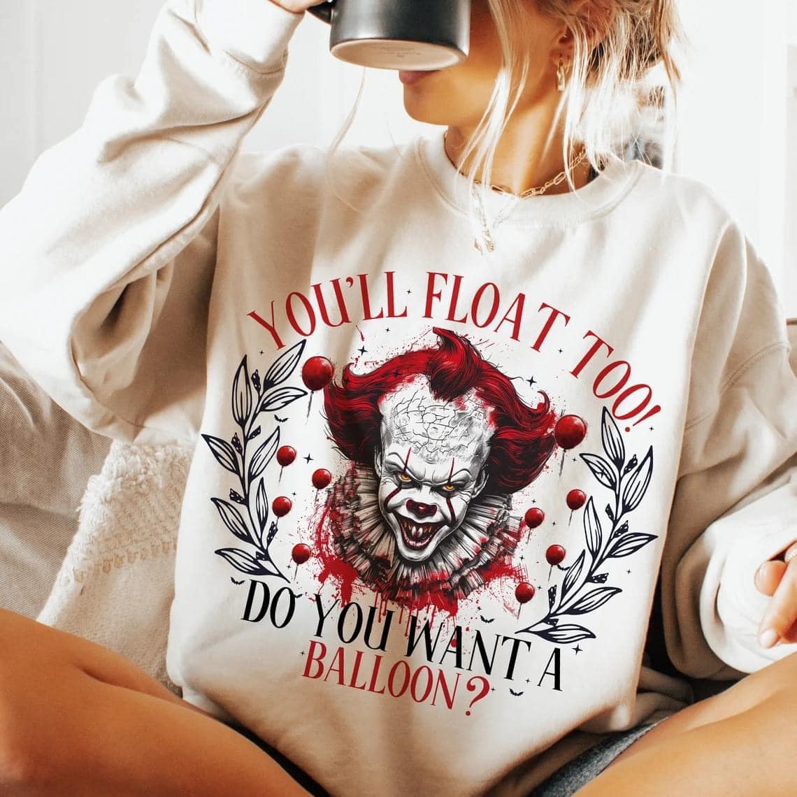 YOU'LL FLOAT TO DO YOU WANT A BALLOON DTF TRANSFER