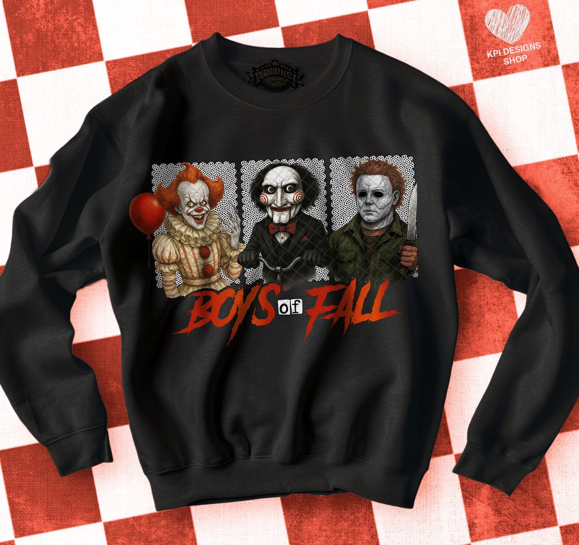 BOYS OF THE FALL-PENNYWISE MICHEAL DTF TRANSFER