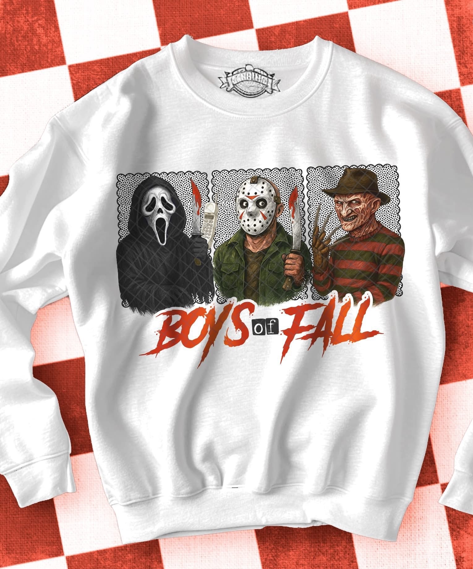 BOYS OF THE FALL-GHOSTFACE JASON FREDDY DTF TRANSFER