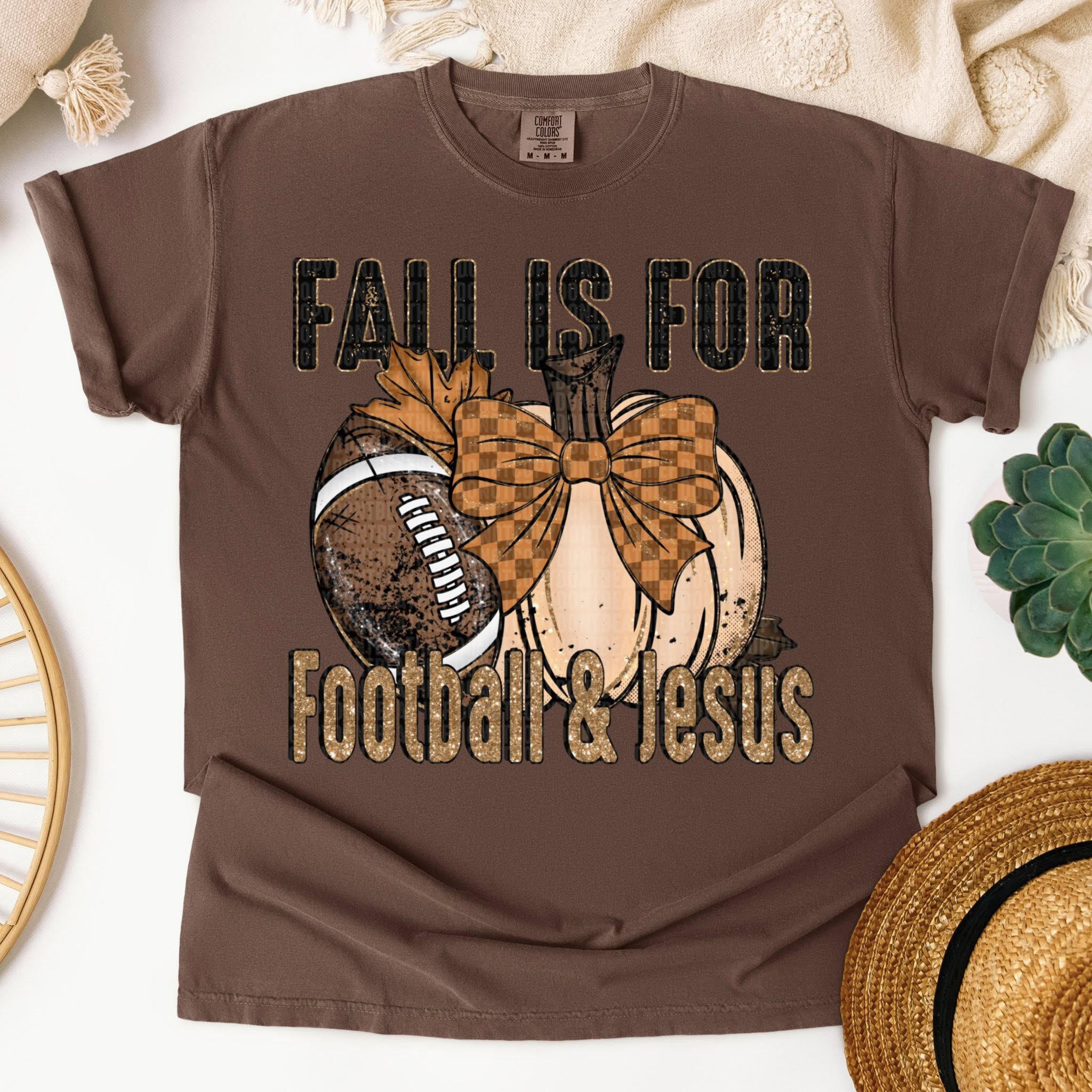 FALL IS FOR FOOTBALL AND JESUS DTF TRANSFER