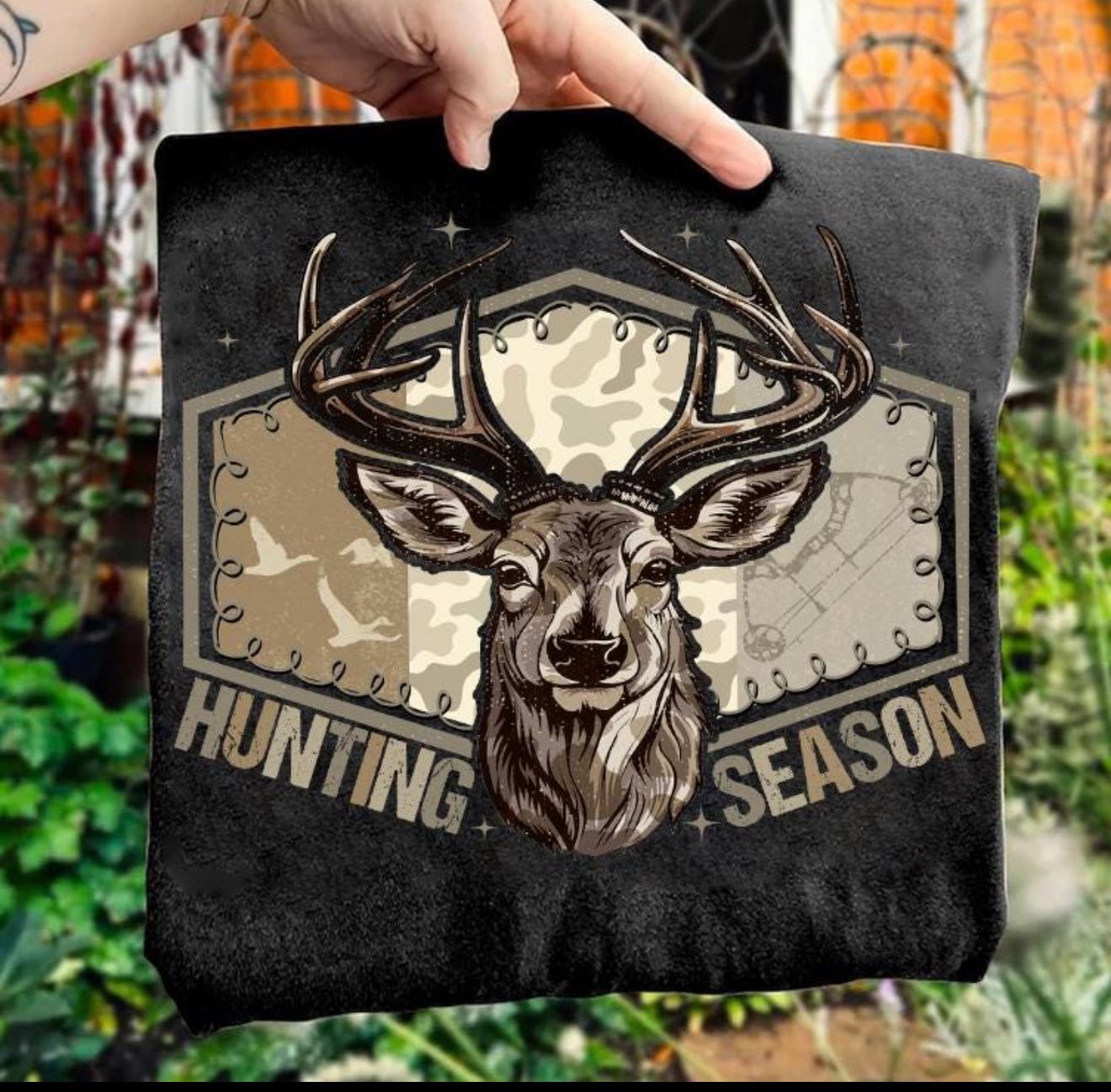 DEER HEAD HUNTING SEASON DTF TRANSFER