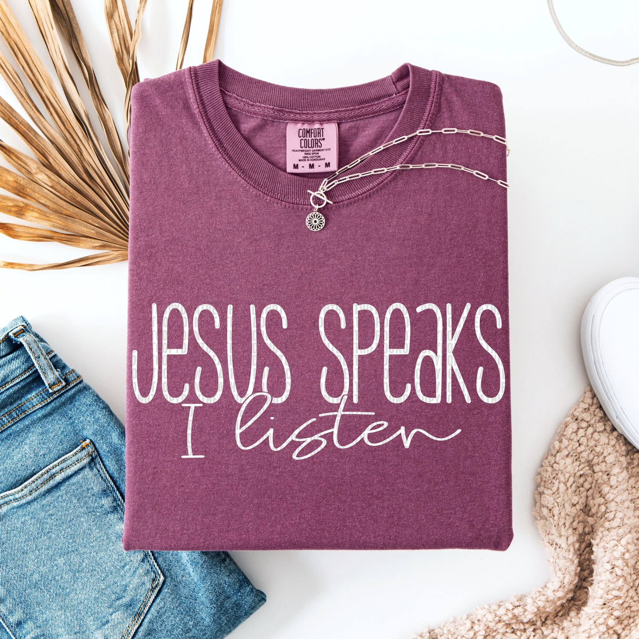 JESUS SPEAKS, I LISTEN DTF TRANSFER