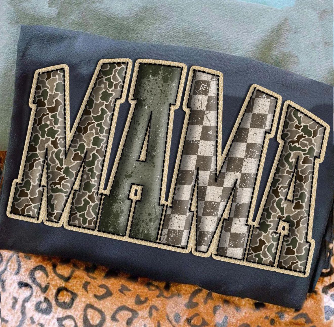 CAMO MAMA DTF TRANSFER