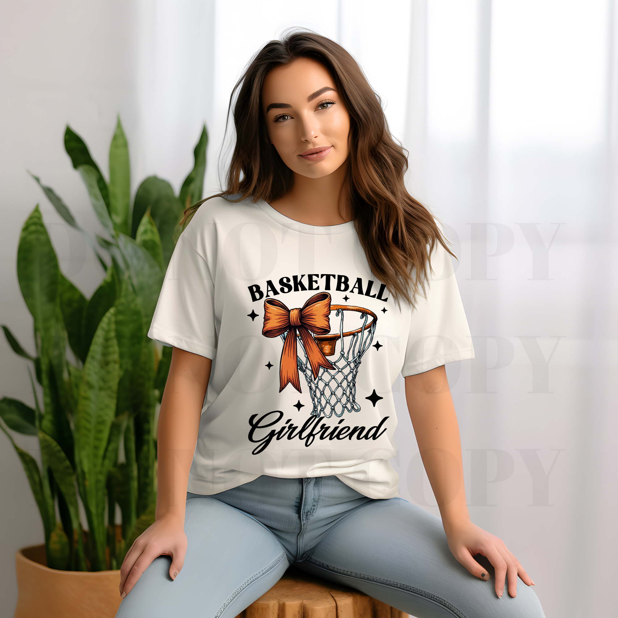 BASKETBALL HOOP NAME DTF TRANSFER