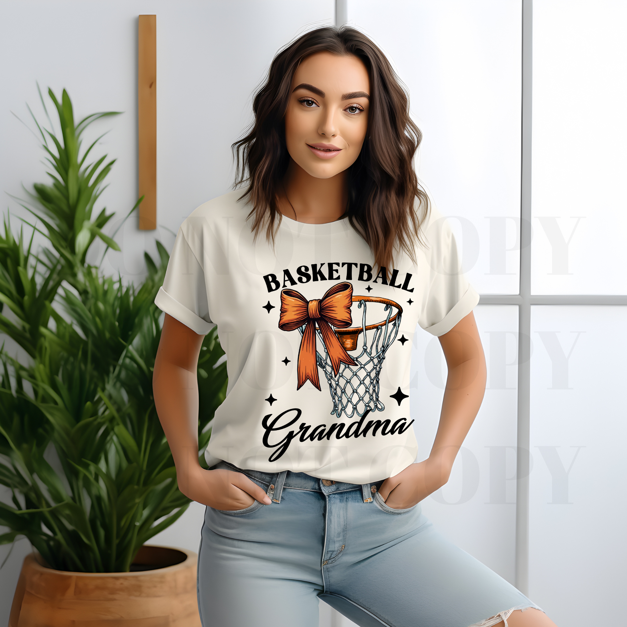 BASKETBALL HOOP NAME DTF TRANSFER