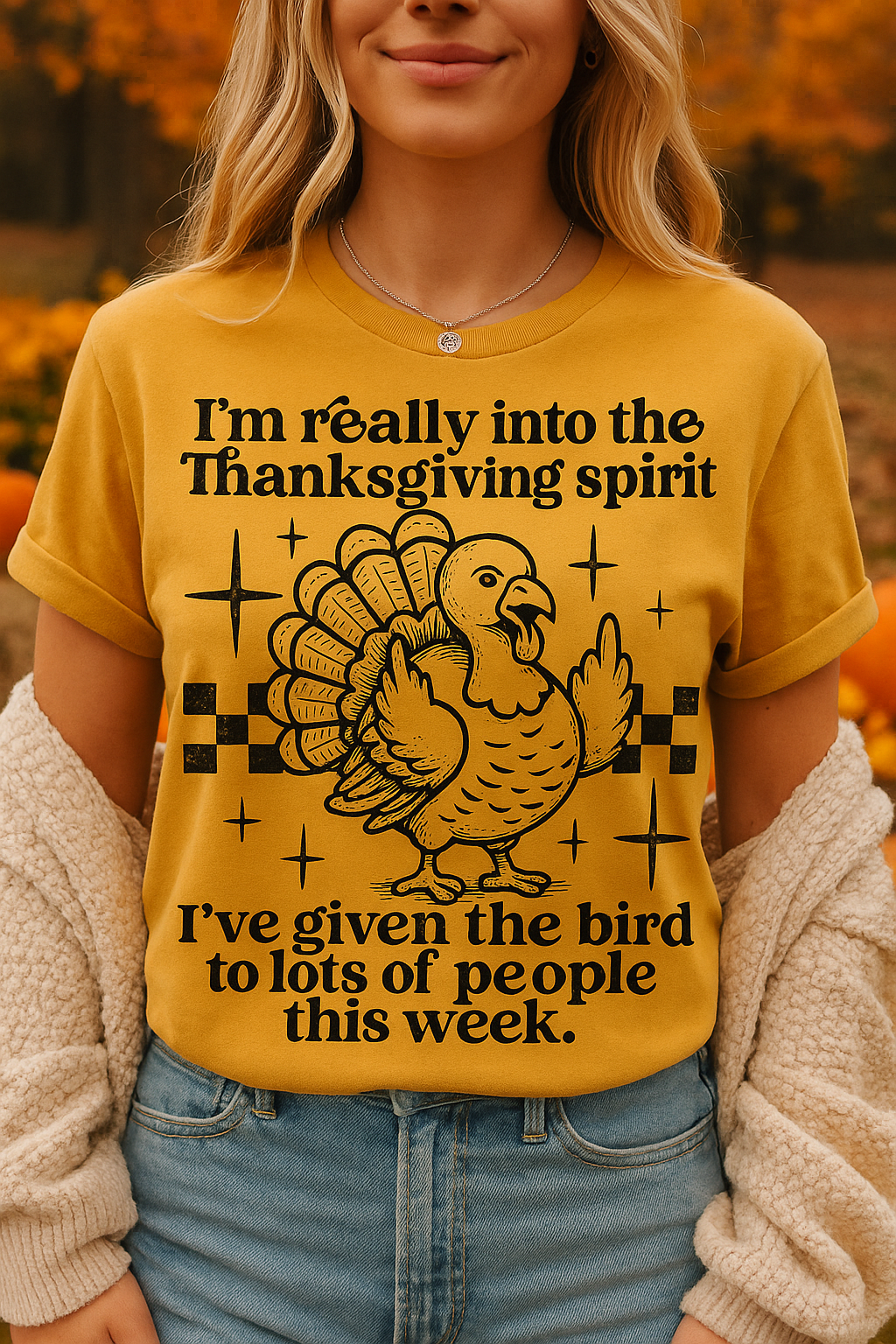 I'M REALLY INTO THANKSGIVING SPIRIT DTF TRANSFER