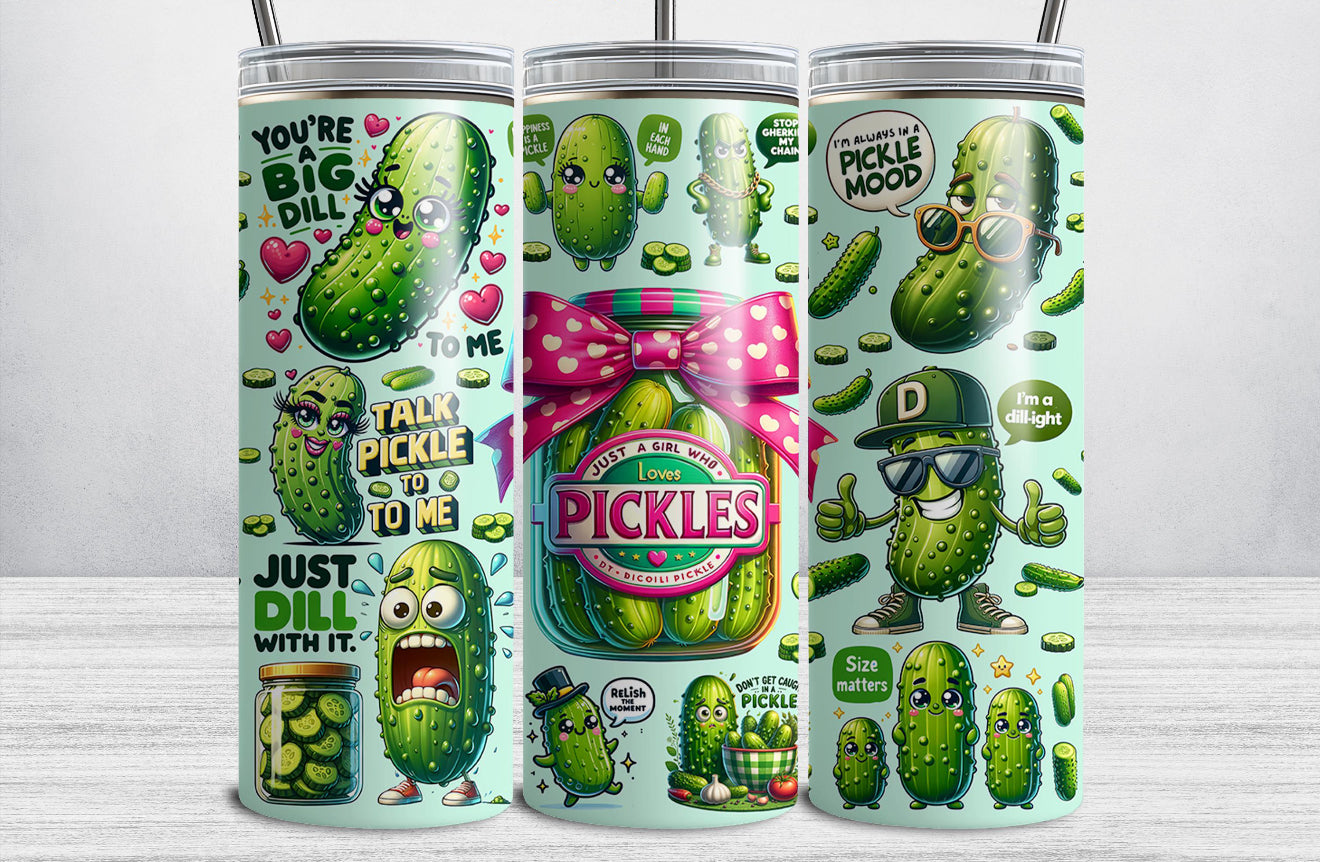 PICKLES FINISHED TUMBLER OR TRANSFER