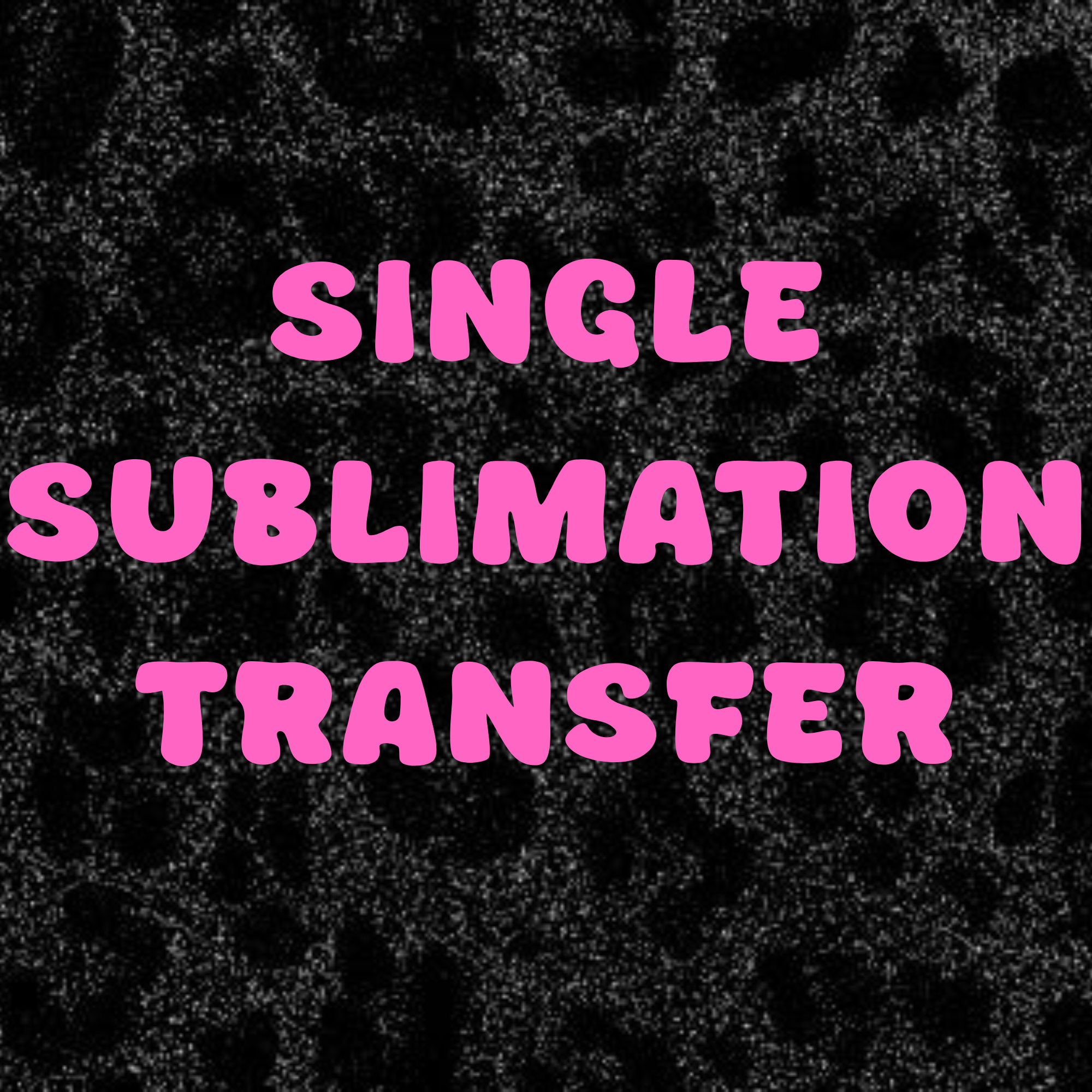 Sublimation Single Image