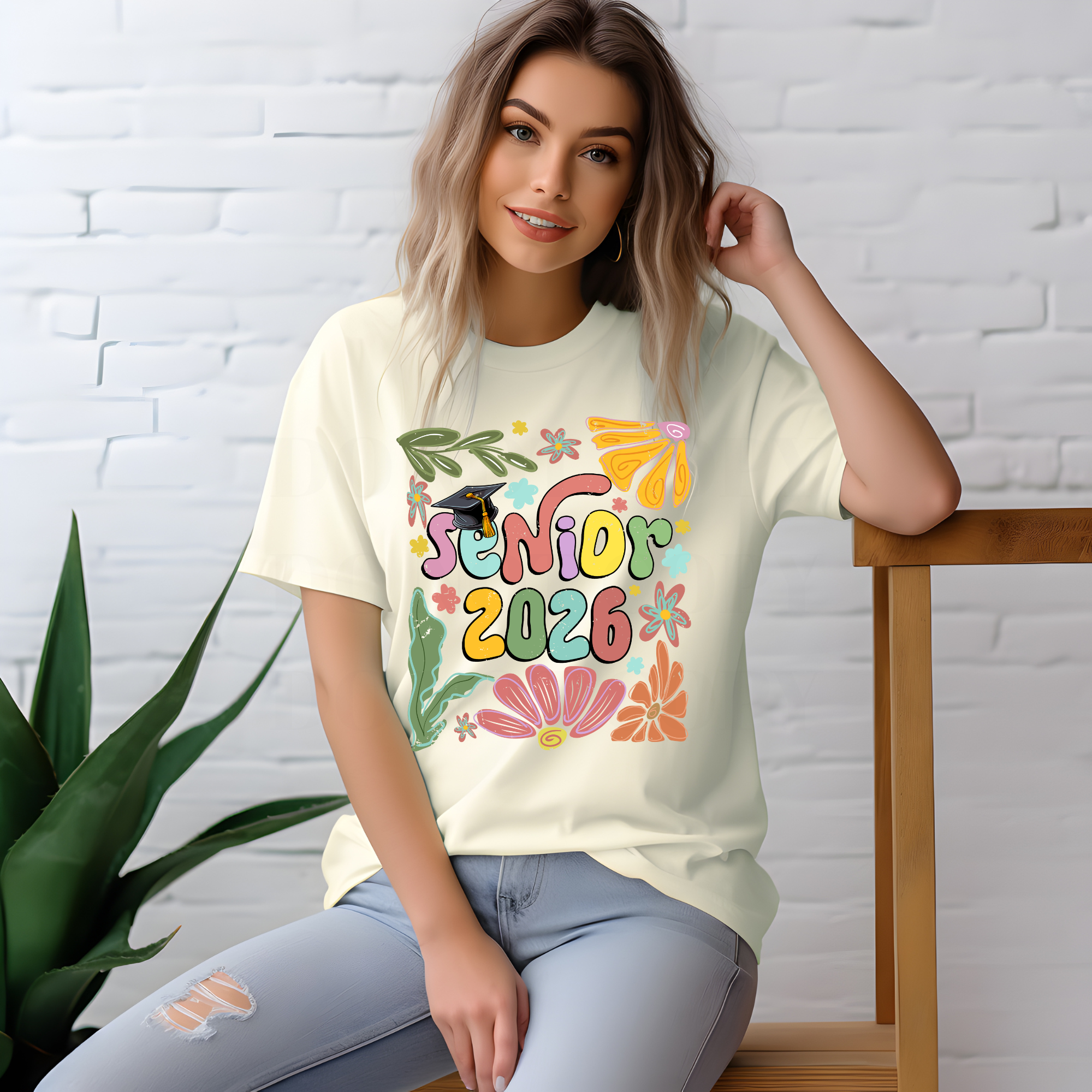 SENIOR BOHO ART DTF TRANSFER