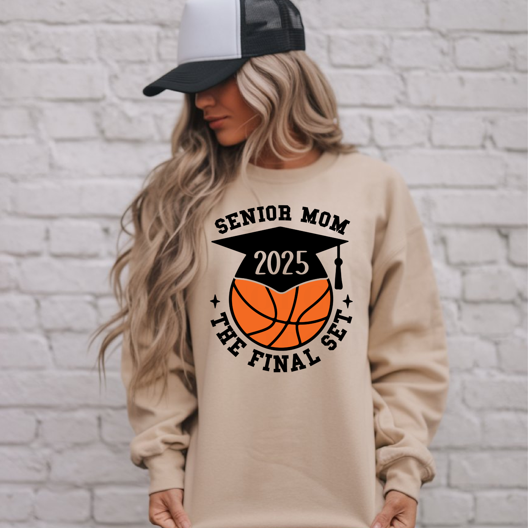 SENIOR MOM BASKETBALL THE FINAL SET DTF TRANSFER