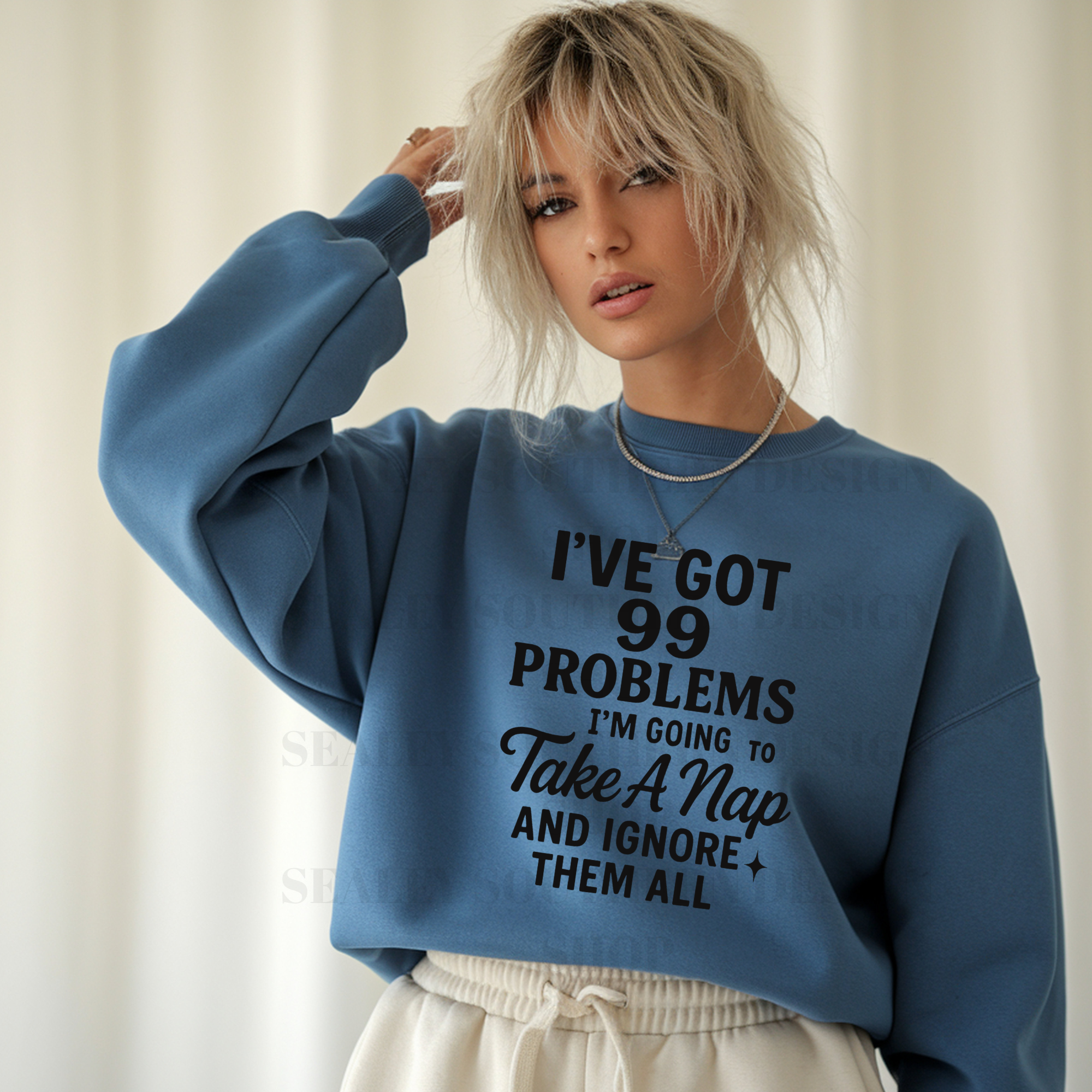 IVE GOT 99 PROBLEMS, I'M GOING TO TAKE A NAP DTF TRANSFER