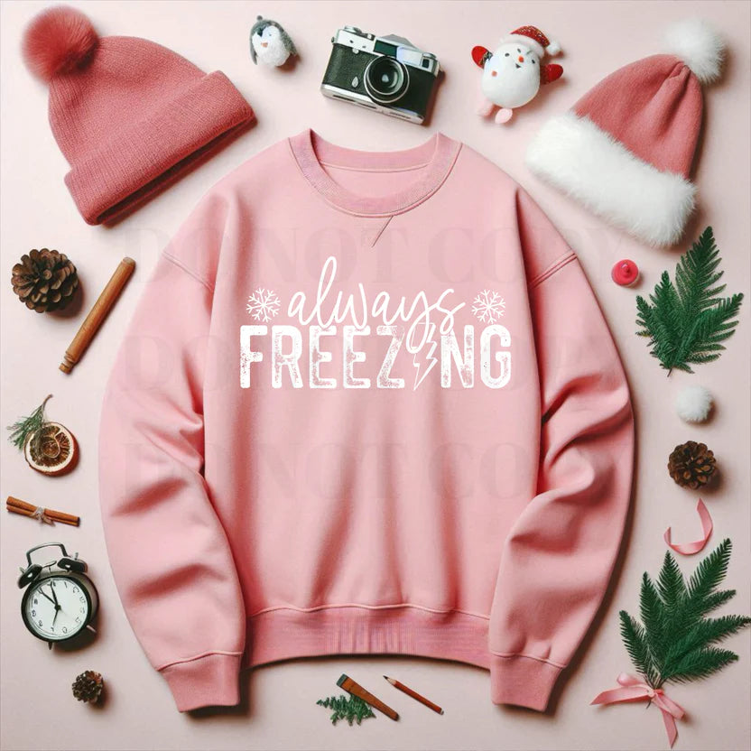 ALWAYS FREEZING DTF TRANSFER