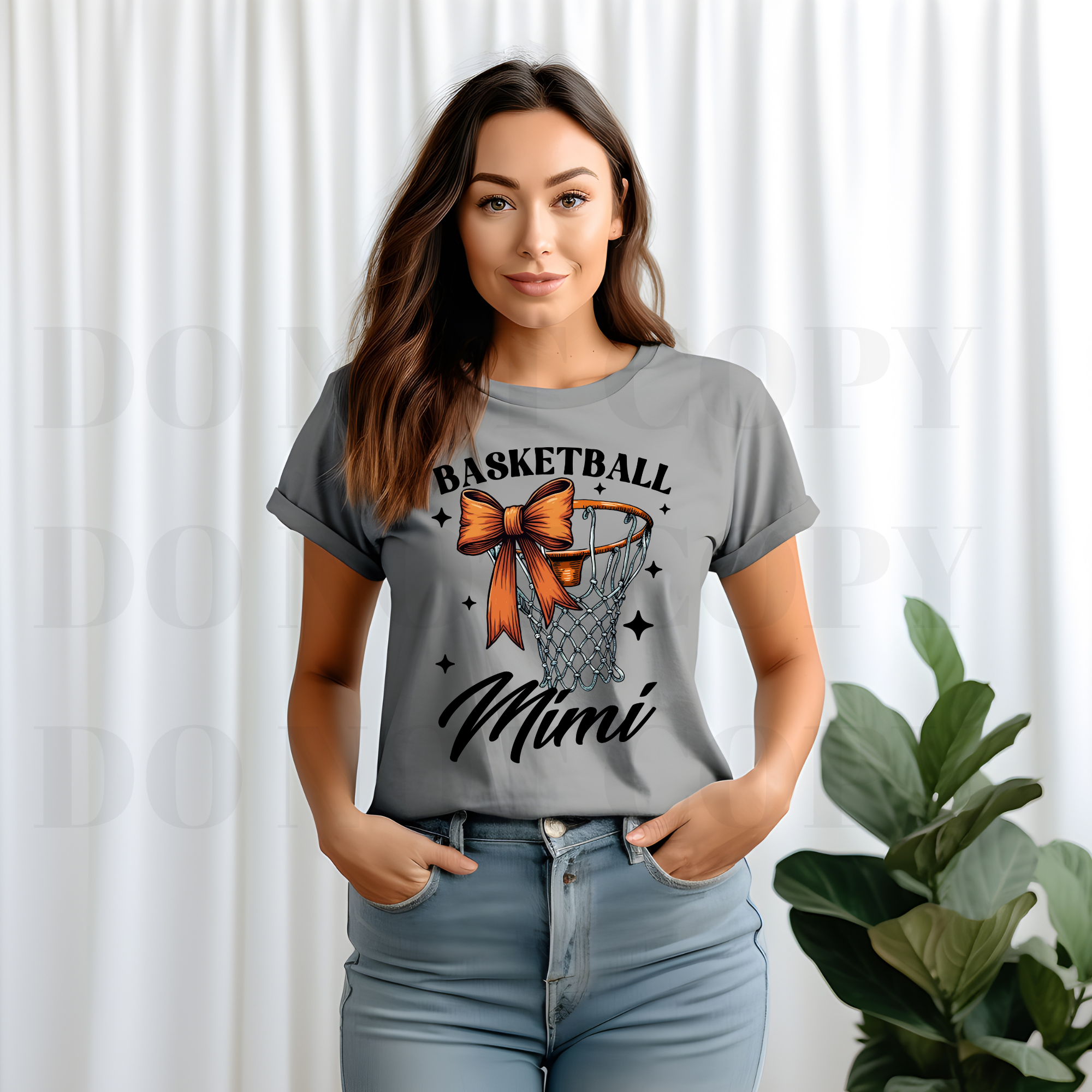 BASKETBALL HOOP NAME DTF TRANSFER