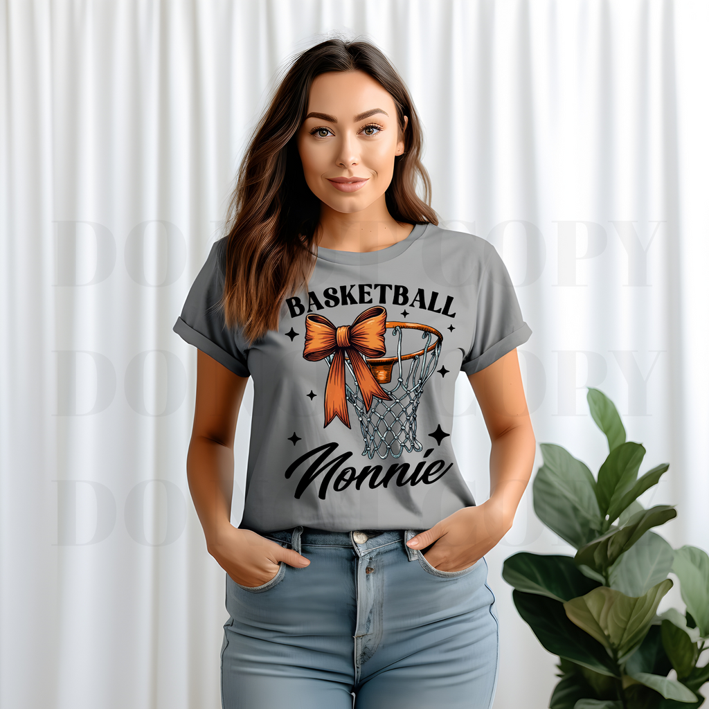 BASKETBALL HOOP NAME DTF TRANSFER