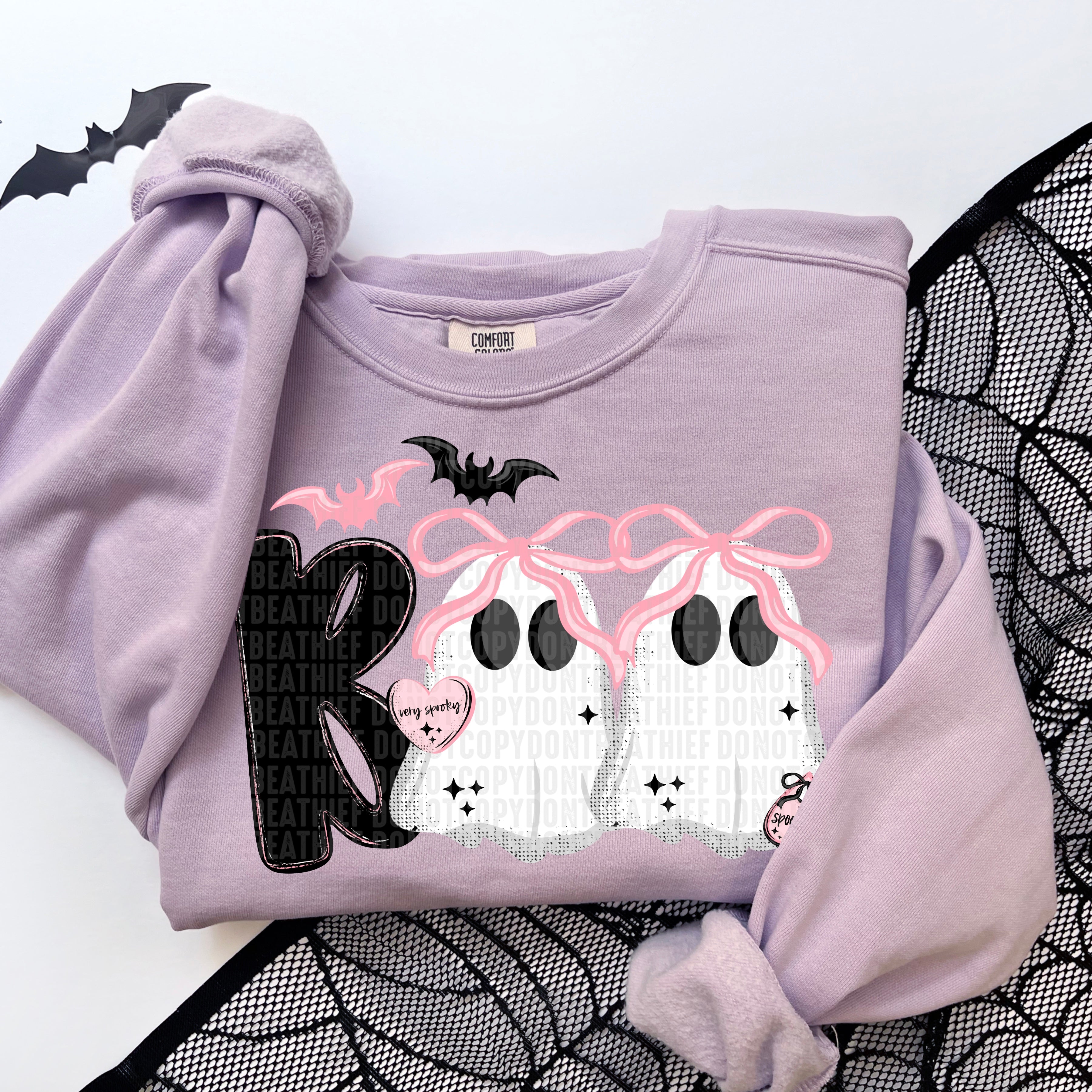 BOO GHOST DTF TRANSFER