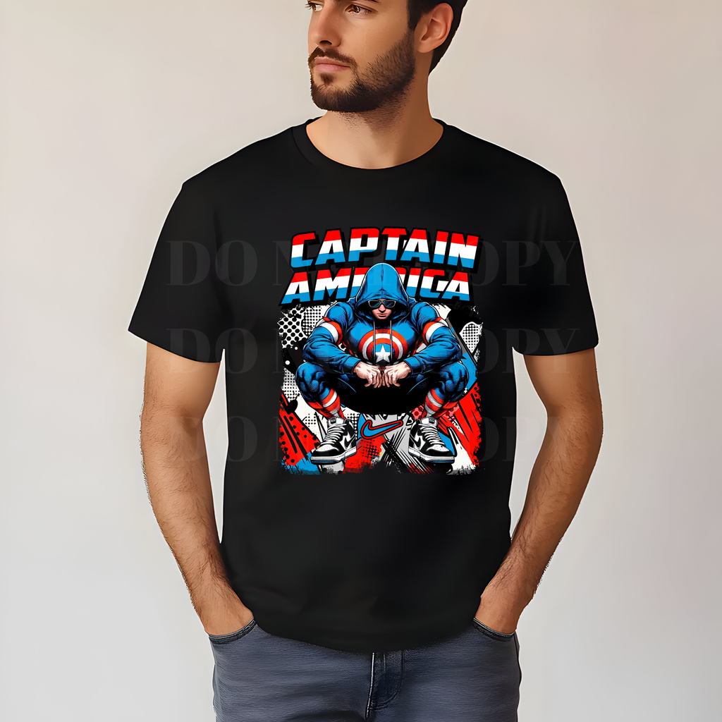 SUPERHERO DUNK DTF TRANSFER