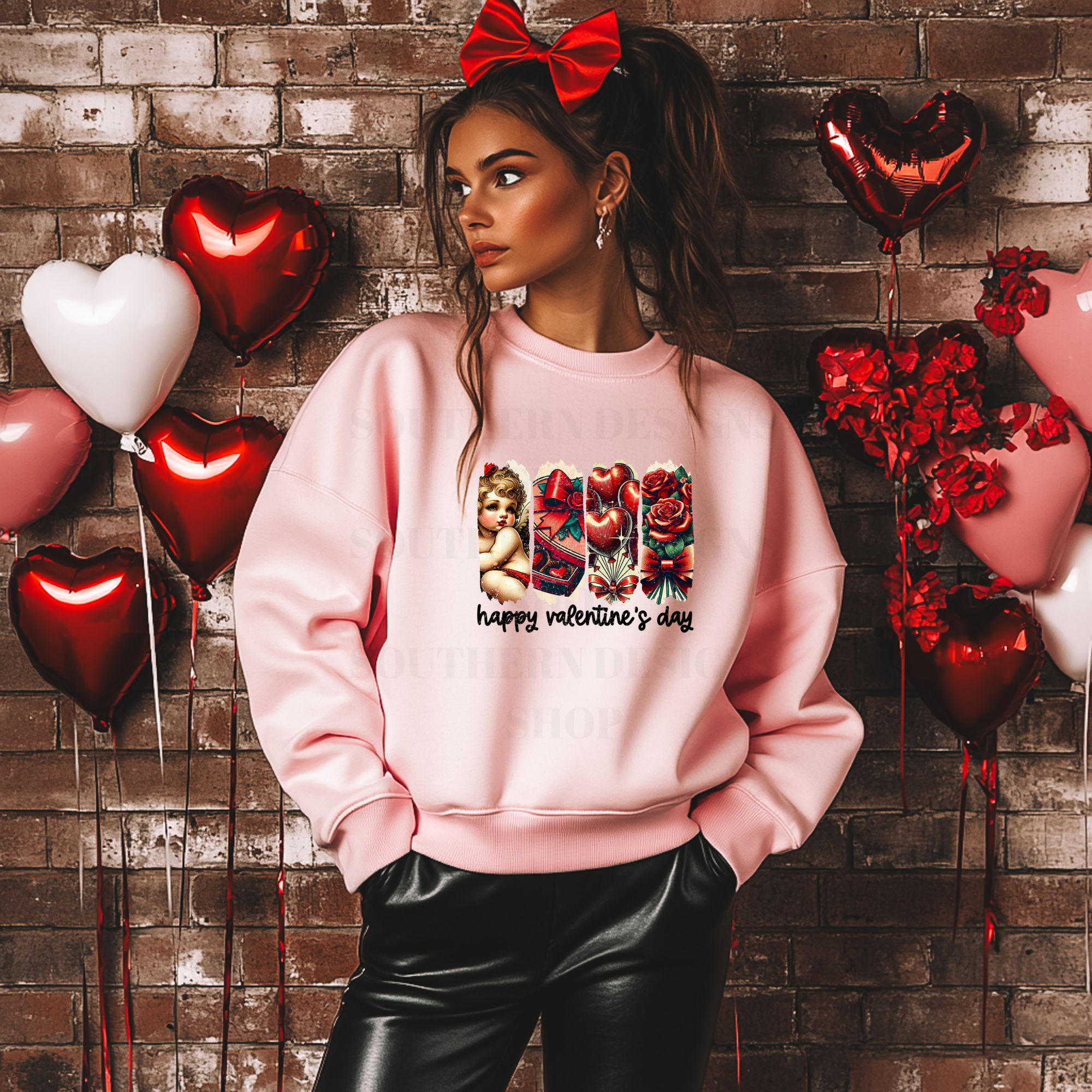 HAPPY VALENTINES DAY DTF TRANSFER