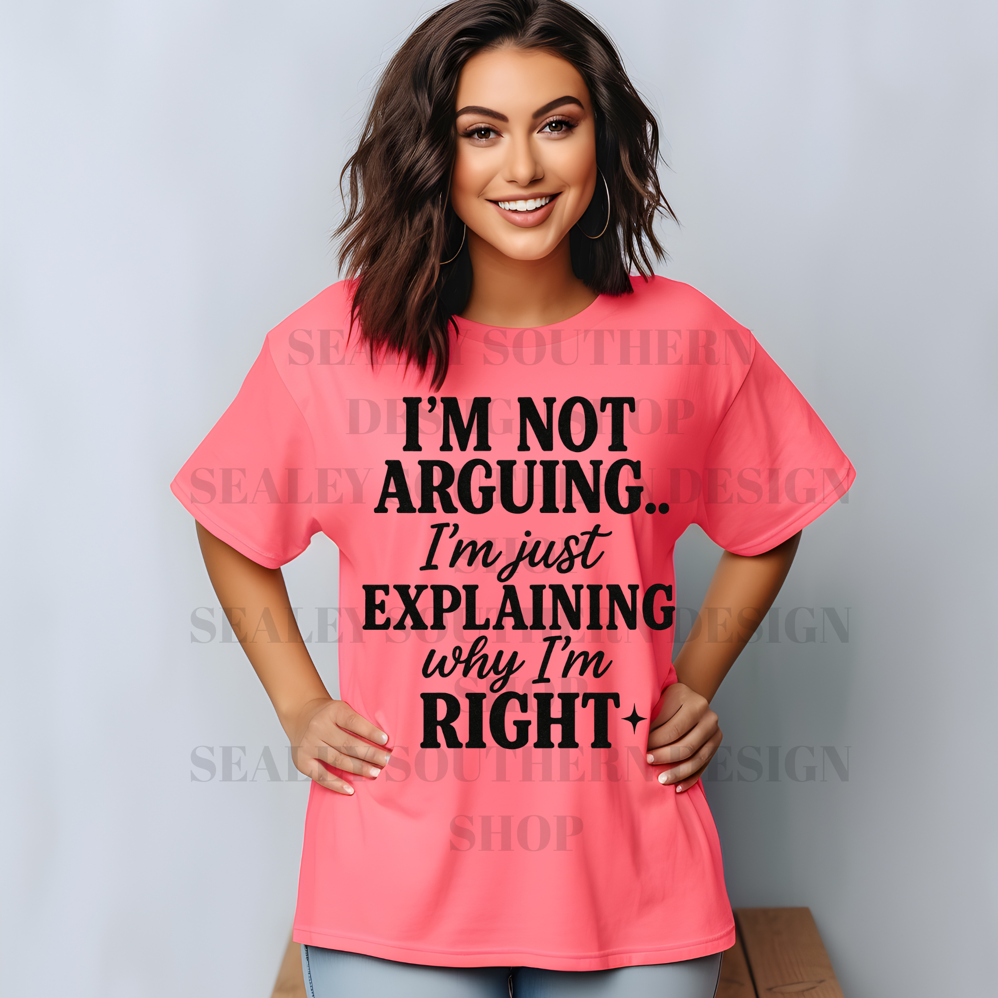 IM NOT ARGUING, IM JUST EXPLANING WHY I'M RIGHT DTF TRANSFER