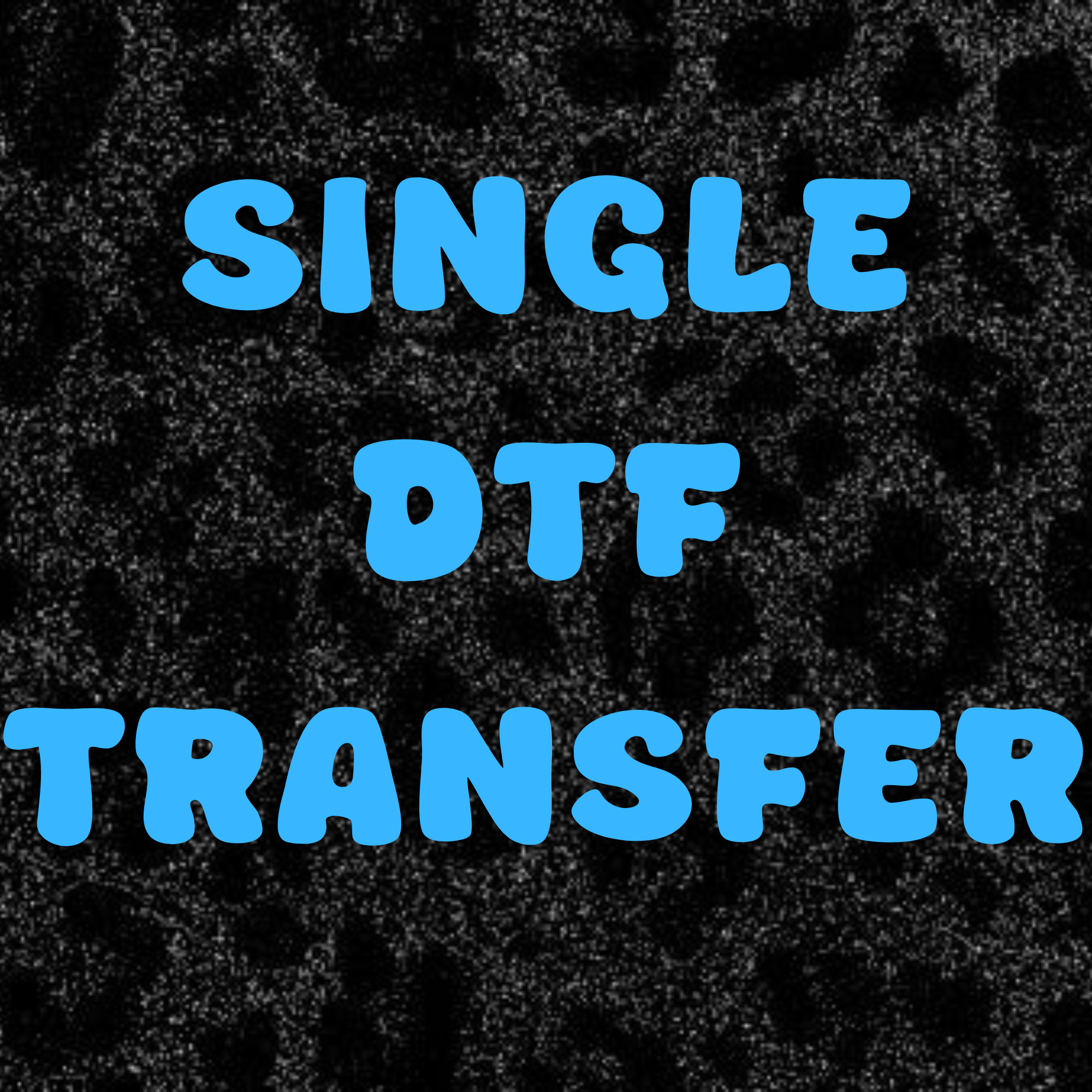 DTF Single Image