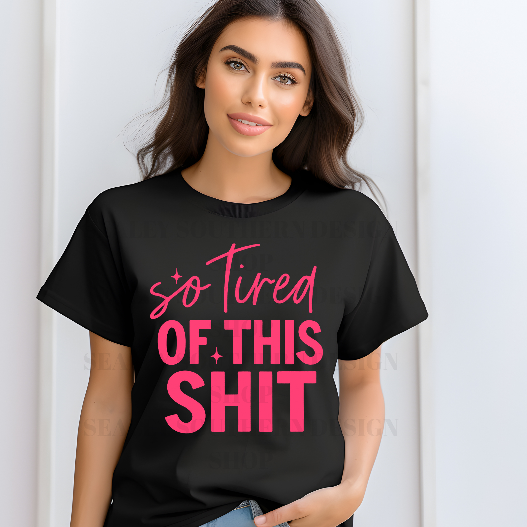 SO TIRED OF THIS SHIT DTF TRANSFER