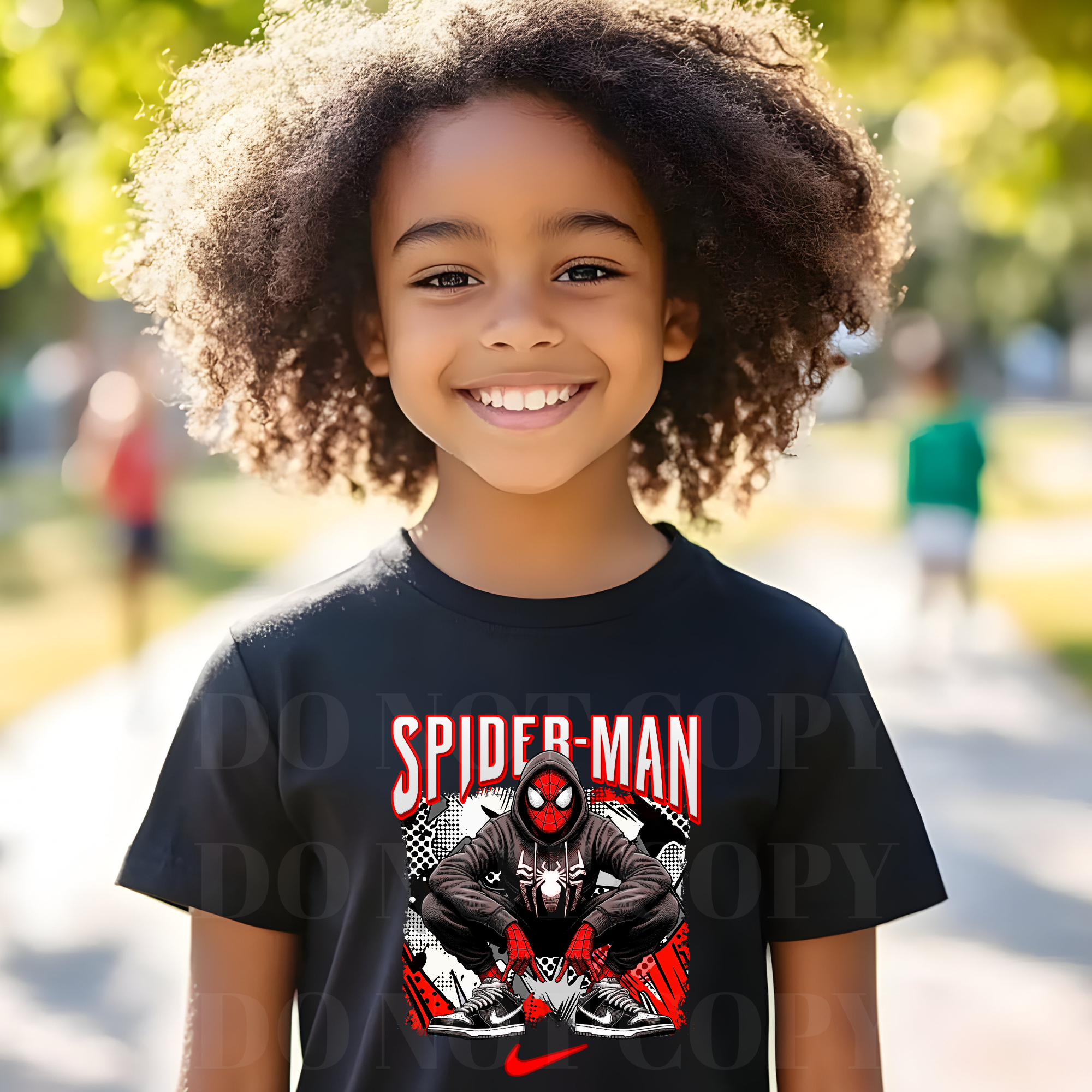 SUPERHERO DUNK DTF TRANSFER