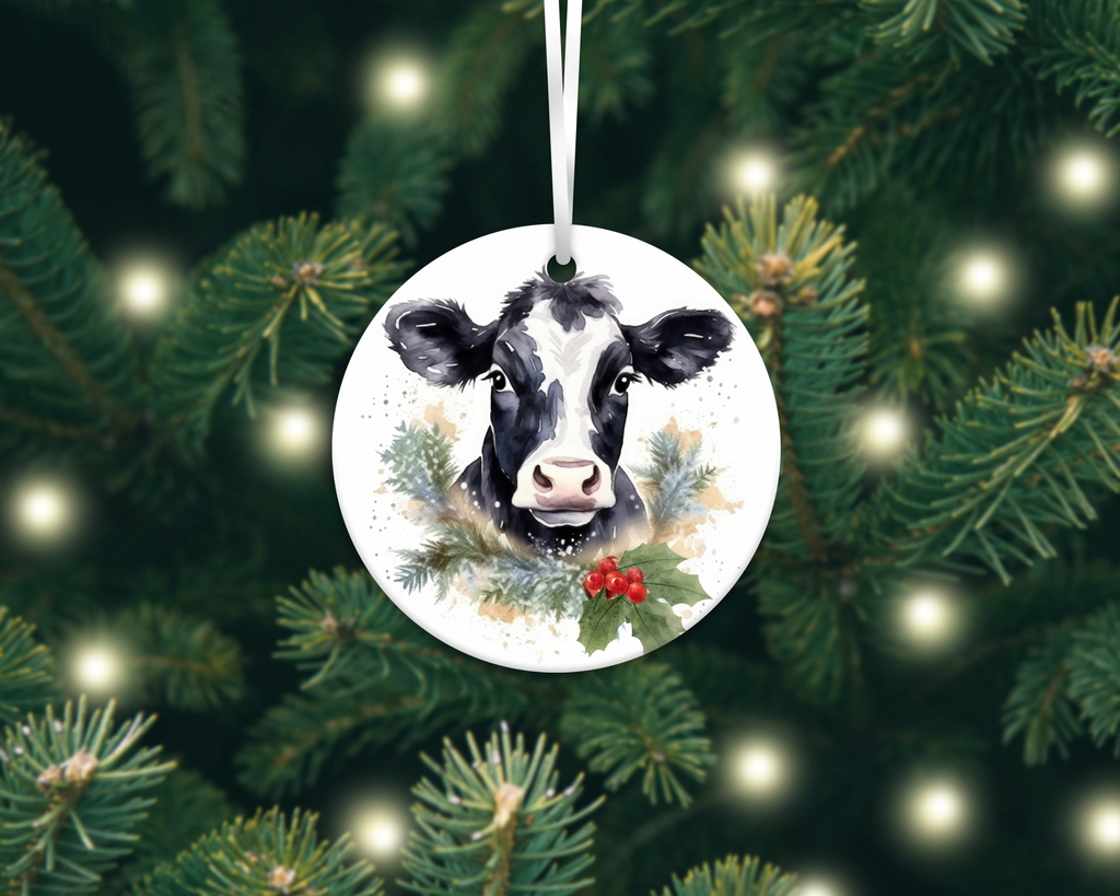 COUNTRY CHRISTMAS ORNAMENTS & CAR COASTERS SUBLIMATION TRANSFER (CHOOSE BELOW)