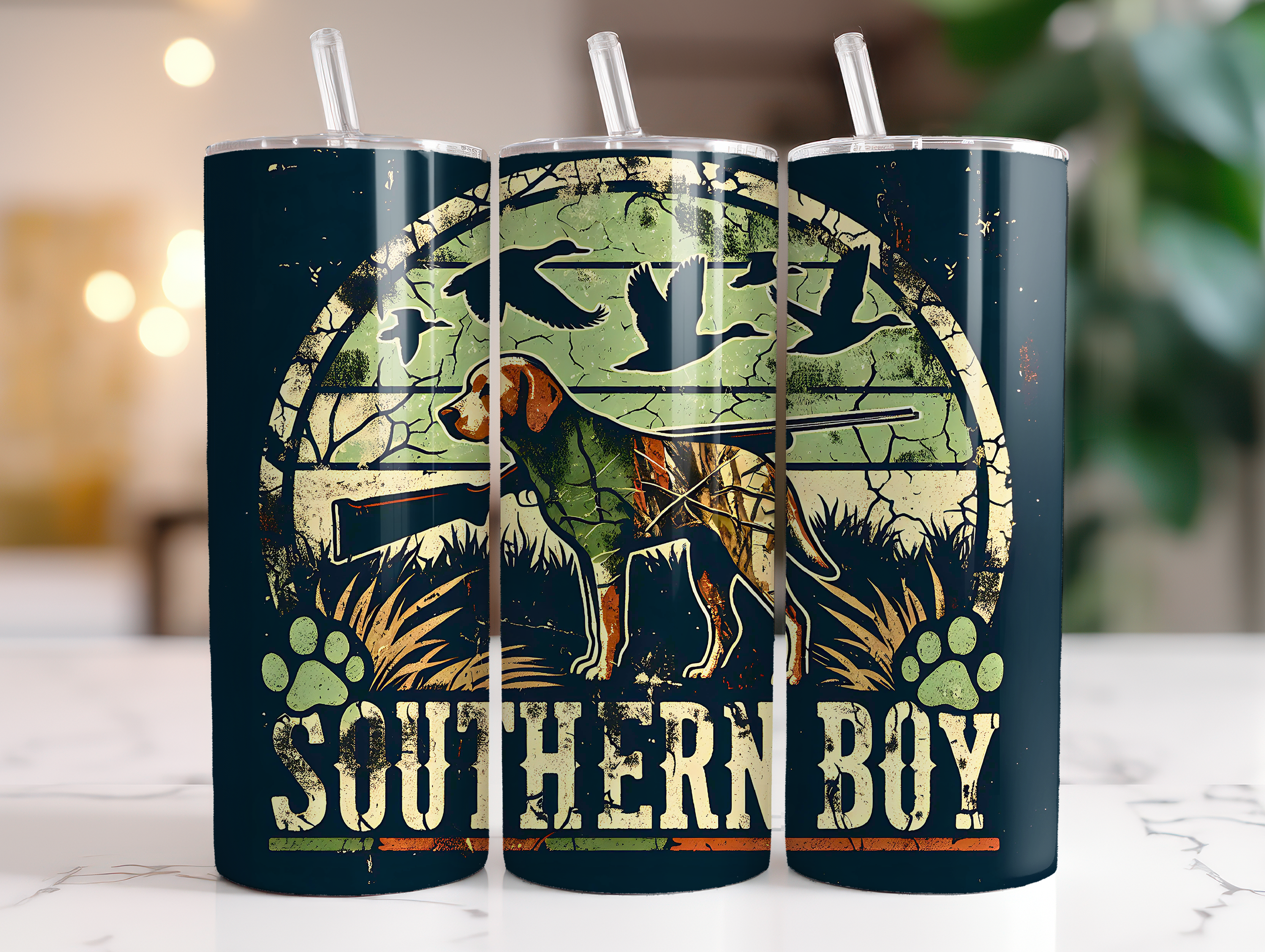 SOUTHERN BOY FINISHED TUMBLER OR TRANSFER