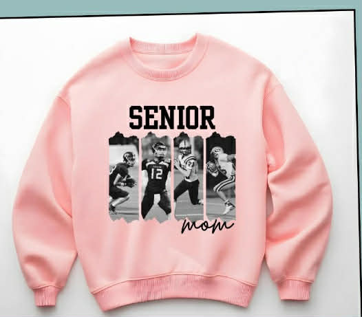CUSTOM SENIOR MOM WITH PICTURES DTF TRANSFER
