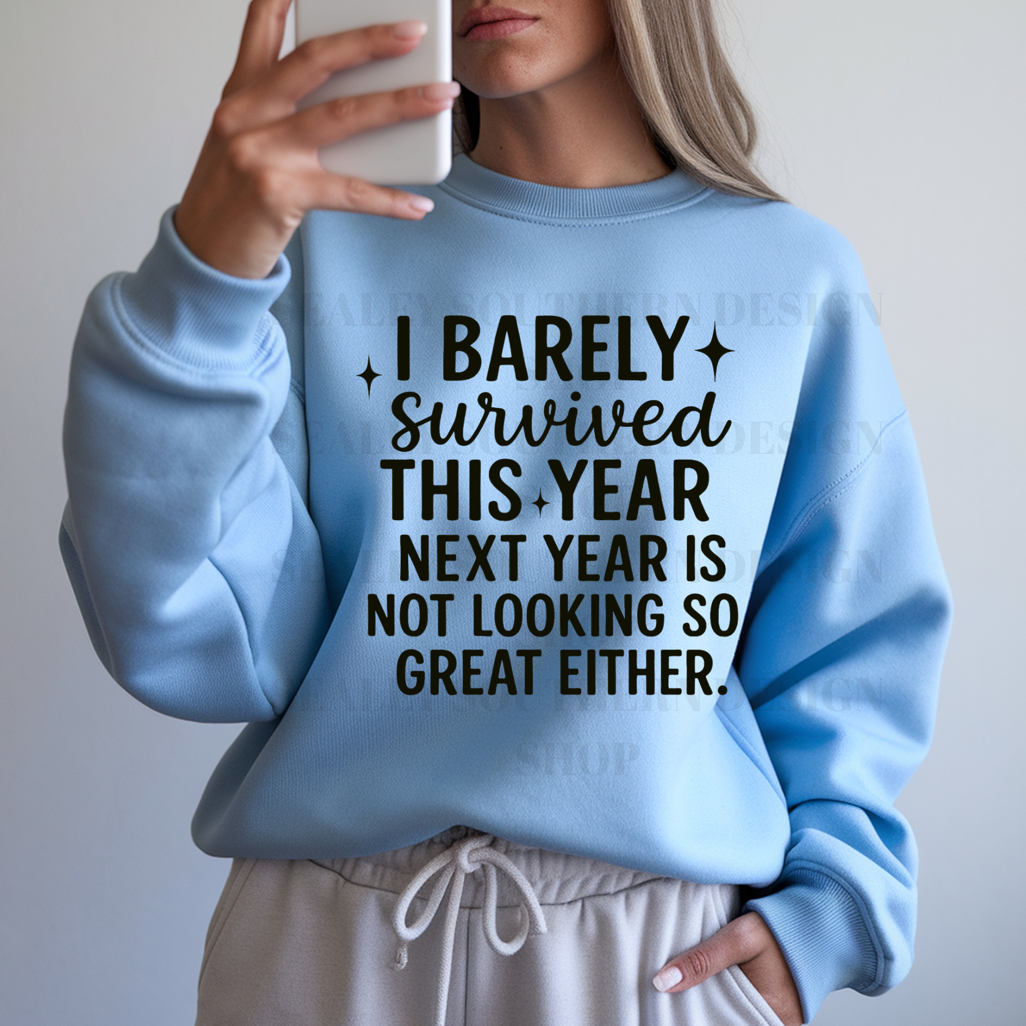 I BARELY SURVIVED THIS YEAR DTF TRANSFER