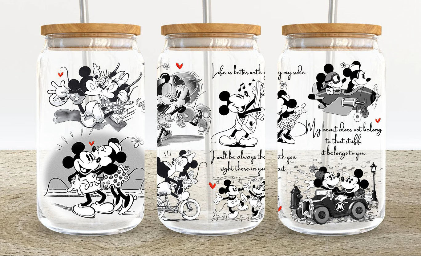 VINTAGE MOUSE 16OZ UVDTF TRANSFER