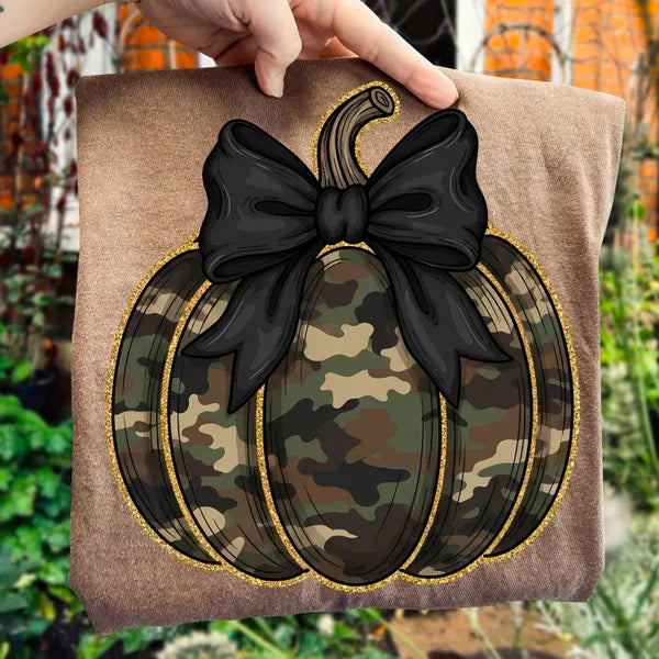 CAMO PUMPKIN DTF TRANSFER