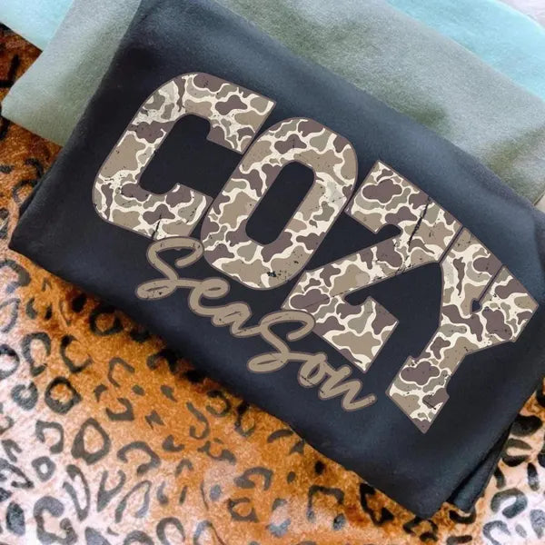 CAMO COZY SEASON DTF TRANSFER
