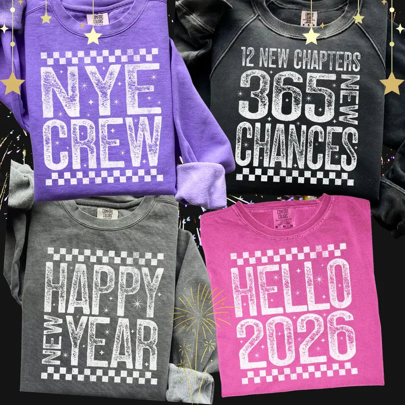 NEW YEARS CHOOSE BELOW DTF TRANSFER